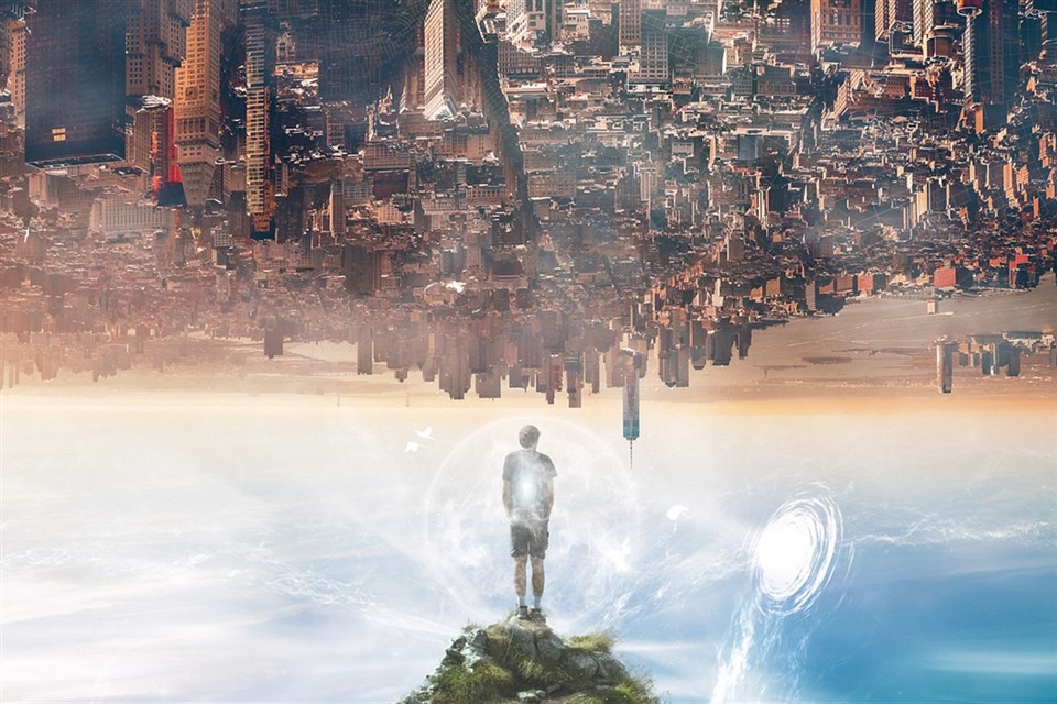 The world is upside down jigsaw puzzle